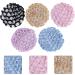 Frcolor 5pcs Handmade Hair Nets - Elastic Crochet Bead Hair Snood for Dancers | International Shipping - Buy Online on GoSupps.com