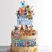 One Piece Themed Cake Topper Decoration Anime Manga Themed Kids Party Paper Card Quick Easy Adjustable