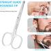 Hair Scissors 1 PC Nose Trimmer Eyebrow Grooming Mustache Beard Cut Brow Clippers Trimming Mini Tiny Tweezer Eye Curved Manicure Cutting Facial Lash Eyelash Women Men Beauty - Buy Online on GoSupps.com