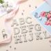 26 Piece Rhinestone Iron On Patch A-Z Alphabet Applique in Colorful White - DIY Craft Supplies - Buy Online on GoSupps.com