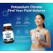 Wellotrix Potassium Citrate 1600 mg 120 Vegan Capsules Electrolyte Balance Kidney Support Urinary pH Health Non-GMO Gluten-Free Made in USA Vegan Formula - Buy Online on GoSupps.com