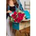 Benchmark Bouquets Roses and Alstroemeria with Vase - Fresh Cut Flowers - Buy Online on GoSupps.com