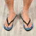 Mnsruu Sea Turtle Tribal Flip Flops | Unisex Stylish Footwear for Home Spa & Travel | XS Size - Perfect for Men & Women - Buy Online on GoSupps.com