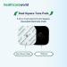 TENS Electrode Pads 5x5cm with Stud Connection 3.5mm Stud (4 Pieces) Shoulder Knee arm Back Muscle Pain Relief - Buy Online on GoSupps.com