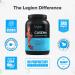 Legion Casein+ Strawberry Pure Micellar Casein Protein Powder - Non-GMO Grass Fed Cow Milk - Natural Flavors & Stevia - Low Carb, Keto Friendly - Slow Release Muscle Recovery Drink - 2lb - Buy Online on GoSupps.com