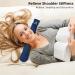 RiyaNed Long Hot Water Bottle 2L - Natural Rubber Soft Fluffy with Cover | Heat Therapy Wrap | Personalized Cute Design | Dark Green - Buy Online on GoSupps.com
