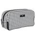 SCOUT 3-Way Bag - Travel Makeup Pouch and Toiletry Bag for Women with Three Zipper Compartments - Stands Upright, Wipes Clean David Checkham