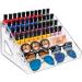 Pero Pero Nail Polish Organizer 7 Layers Upgraded Acrylic Organizers for Nail Polish Storage - Only Take 1 Min to Install - Sunglass Organizer Large Capacity Nail Polish Holder Rack Paint Organizer