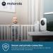 Motorola Nursery VM481 Video Baby Monitor with Portable Parent Unit - Infrared Night Vision, Digital Zoom, High Sensitivity Microphone - Silver (VM 481) - Buy Online on GoSupps.com