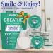 UpNature Aromatherapy Shower Steamers - Eucalyptus, Tea Tree & Peppermint Shower Tablets for Sinus Relief and Easy Breathing (12 pcs) - Buy Online on GoSupps.com