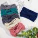 Whaline 6 Pieces Knit Headbands Winter Ear Warmers Twisted Elastic Turban Head Wraps with Bow Knot Hair Band Accessories Hair Scrunchies Scarves for Women Girls (Blue Pink Colors) - Buy Online on GoSupps.com