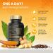 High Strength 3000mg Turmeric Capsules with Ginger & Black Pepper | 8 Month Supply | Made in UK | Joint Care Supplement - Buy Online on GoSupps.com