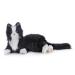 Memorable pets cat plush therapy cat for the person with normal aging memory loss or supervisor black and white
