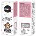 Minico Premium Kinder Nailack 2 Set Glitzer & Pink | Dermatologically Tested Child-Friendly Vegan & Sustainable Peel-Off Nail Polish - Buy Online on GoSupps.com