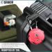 Savior Equipment TSA-Approved Cable Travel Locks - 3-Digit Combination for Rifle Bags & Gun Cases - 2 Pack, Obsidian Black - Buy Online on GoSupps.com