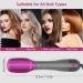 APOKE 3-in-1 Hair Dryer Brush & Straightener - Professional 1200W Ceramic Tourmaline Dryer Brush with Negative Ion Technology - Buy Online on GoSupps.com