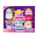 Squishville by Original Squishmallows Garden Squad Plush - Six 2-Inch Squishmallows Plush Including Elysa Ludwig Rayford Rutabaga Sakina and 1 Surprise - Toys for Kids Fun and Fabulous Squad
