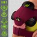 Sport Shoulder Bandage with Cooling Gel Pads - Adjustable Neoprene Support for Rotator Cuff - Men & Women - L/XL Bordeaux - Buy Online on GoSupps.com