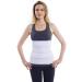NYOrtho Abdominal Binder Lower Waist Support Belt - Compression Wrap for Men and Women (30" - 45") 4 Panel - 12" 4 Panel - 12" High 30-45 Inch (Pack of 1)