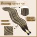YoungSee Ombre I Tip Human Hair Extensions - Brown Dark Brown Ash Blonde 20 Inch 50g Real Human Hair Cold Fusion - Buy Online on GoSupps.com