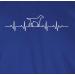 Shirtracer Women's Shirt - Heartbeat Dog 04 - Perfect Gift for Dog Owners - Royal Blue S - Shop Internationally - Buy Online on GoSupps.com