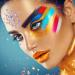 Siquk 12 Sets Noctilucent Face Jewels - Luminous Mermaid Temporary Tattoo Stickers for Party Rave Festival - Buy Online on GoSupps.com