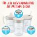 Nuk Magic Cup 230 ml - BPA-Free 360 Drinking Rim for 8+ Months - Blue Lion Design - 2 Pack - Buy Online on GoSupps.com