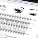 Lankiz 10D C Curl Single Eyelashes - 80 PCs DIY Cluster Lashes for Stunning Eyelash Extensions | 8-14mm Individual Fake Lashes at Home - Buy Online on GoSupps.com