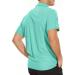 VALANCH Men's Short Sleeve Moisture Wicking Polo Shirt - X-Large, Turquoise Blue - Buy Online on GoSupps.com