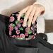 Fruit Fig Leaf Pattern Women's Portable Period Bag | Menstrual Cup Storage & Breastfeeding Insert Holder Perfect for Teens & Girls - Buy Online on GoSupps.com