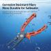 RUNCL Fishing Plier  Fish Lip Gripper Kit  Fishing Remover Extractor  Multi-Function Fishing Tools for Saltwater  Freshwater  Ice Fishing  Premium Fishing Gifts for Men A: 8" Orange Plier Gripper Kit - Buy Online on GoSupps.com