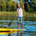 WOOWAVE Adjustable SUP Paddle 3 Piece | Stand-Up Paddleboard Accessory (Aluminum, Fiberglass, Carbon Fiber) - Black - Buy Online on GoSupps.com