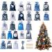 5 Pcs Calendar Pouch - Cute Advent Calendar Gift Drawstring Bag Hanging Satin Bags with Drawstring Gift Wrap Gift Bag Set Reusable for Wall Home Holiday Decor Gyouza 5 Pcs 10*14cm - Buy Online on GoSupps.com