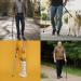 HATAF Walking Stick Folding Walking Sticks for Women Folding Walking Sticks for Men Mobility Aids walking stick rubber ends disability aids folding walking sticks for ladies Black Flowers - Buy Online on GoSupps.com