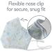 Green Sprouts i play Adjustable Reusable Face Mask - Aqua Rainbows - Adult Large | Eco-Friendly Protection for All Ages - Shop Internationally - Buy Online on GoSupps.com