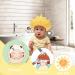 Baby Shower Cap Shield - Adjustable Visor Hat for Kids, Cute Crown Shape - Yellow | 0-9 Years Old Children - Buy Online on GoSupps.com