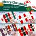 Kalolary 12 Sheets Christmas Nail Polish Stickers - Self-Adhesive DIY Nail Art Wraps with Nail File - Buy Online on GoSupps.com