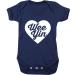 Hippowarehouse Wee Yin Little one Scottish Baby Vest Bodysuit (Short Sleeve) Boys Girls White