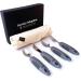 BunMo Adaptive Utensils for Elderly & Arthritis - 4 Piece Set with Travel Pouch - Buy Online on GoSupps.com
