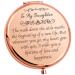 YSUNM  Ming Heng Daughter Wedding Gifts from Mom & Dad  Compact Rose Gold Makeup Mirrors Bridal Gifts on The Wedding Day  Wedding Souvenirs Girls' Gifts (XY12)