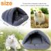 Jetisva Soft Fleece Guinea Pig Bed and Hideway Warm Hamster Bedding Rat Bedding House Small Animal Cave Bed Guinea Pig Sleeping Bag for Small Pet Chinchilla Ferret Squirrel Hedgehog Rabbit 11X15 Inch - Buy Online on GoSupps.com