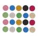 Fragrance Oil Diffuser Replacement Refill Pad 20pcs Round Replacement Refill Pads Mixed Colors Aromatherapy Essential Oil Diffuser Felt Pad for Essential Oil Diffuser Necklace