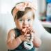 Nuby Chewy Charms Silicone Teether - Coral Unicorn Design - 1 Count - Buy Online on GoSupps.com