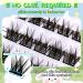 Bluesmurfs Self Adhesive Individual Lashes | Reusable No Glue Fake Eyelashes Clusters - Easy to Use Natural Eye Lashes I01 - Buy Online on GoSupps.com