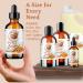 Organic Sweet Almond Oil 4oz - Bella Terra Oils | Pure Cold-Pressed Vitamin E Rich - Luxurious Skin Care - Buy Online on GoSupps.com