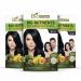 Shampooing Colorant Noir Anti-Cheveux Blancs Sans Ammoniaque - 3 Sachets x 30 ml (90 ml) Biowoman - Couvrance Rapide - Cheveux Brillants et Doux