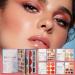 Palette Maquillage Livre - Portable 4 Couches 45 Couleurs Palette Blush Et Highlighter | Pour Quotidien Voyage Rencontres D placements S ance Photo Anniversaire - Buy Online on GoSupps.com