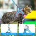 Adjustable Reflective Cat Harness and Leash Set - Escape Proof and Stylish Design for Small Pets - Pink XS (59 inch) - Buy Online on GoSupps.com