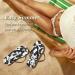 Mnsruu Cartoon Panda Flip Flops for Home Hotel Spa & Travel - Comfortable Footwear for Men & Women - Buy Online on GoSupps.com